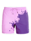 色が変わる水着　Main / Purple Pink色